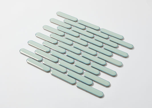 Mint Green Gloss Round Finger-ROUND FINGER-Mosaic Mode