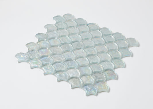 Rainbow Glass Fish Scale-GLASS-Mosaic Mode