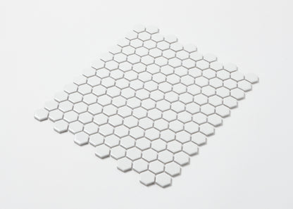 White Gloss Small Hexagon-HEXAGON-Mosaic Mode