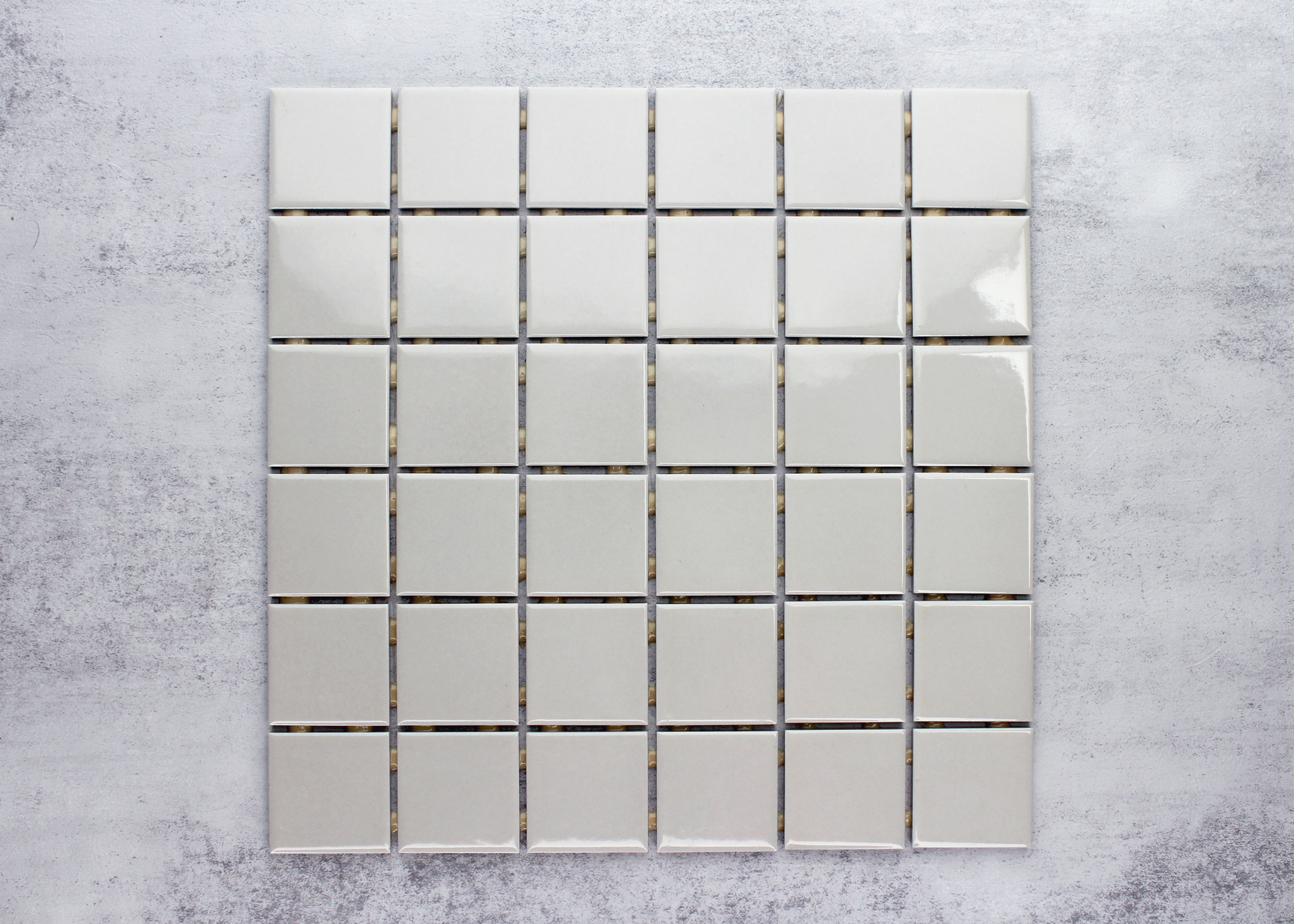 Antique Grey Gloss Square-CRAQUELLE-Mosaic Mode