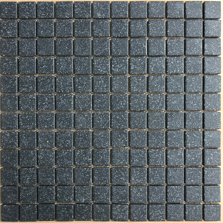 Black Speckled Unglazed Square-UNGLAZED-Mosaic Mode