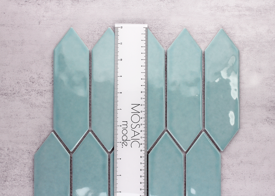 Aqua Splash Gloss Rippled Surface Arrow-ARROW-Mosaic Mode
