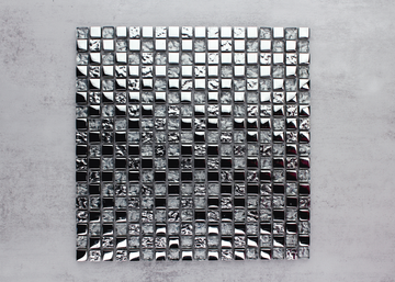Stainless Steel Plated Small Square Mix-STAINLESS STEEL-Mosaic Mode