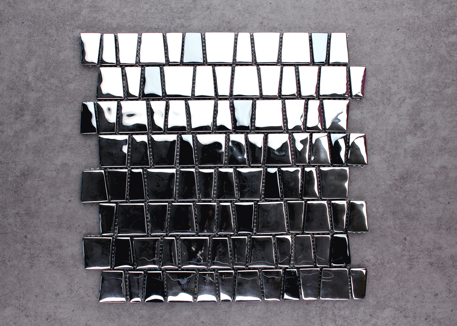 Dark Silver Stainless Steel Plated Dinosaur-STAINLESS STEEL-Mosaic Mode