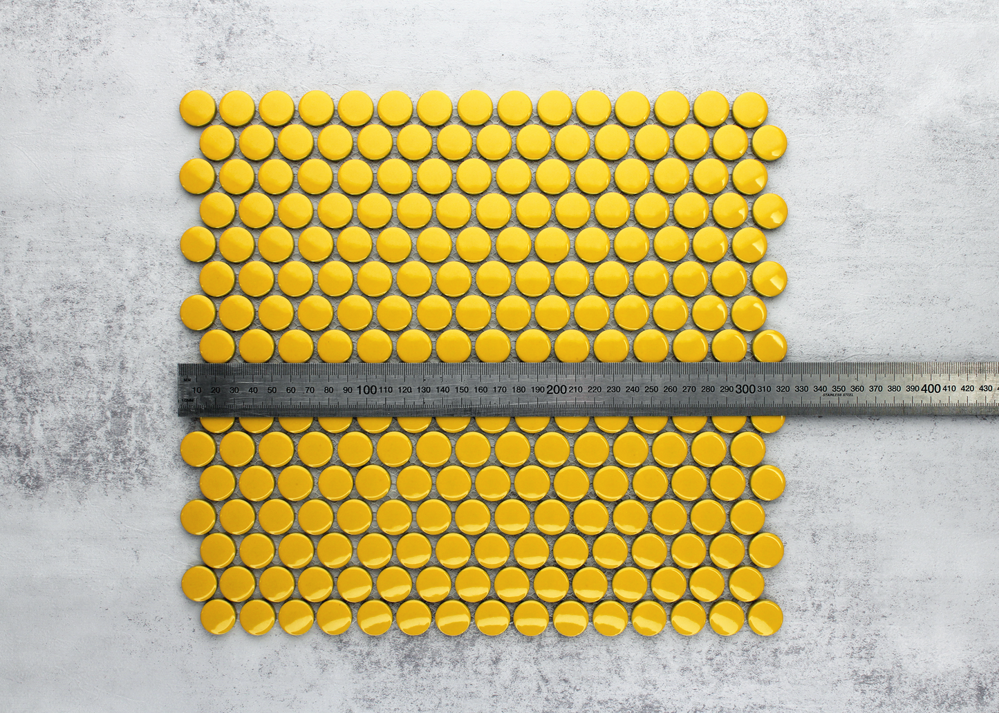 Yellow Gloss Penny Round-PENNY ROUND-Mosaic Mode