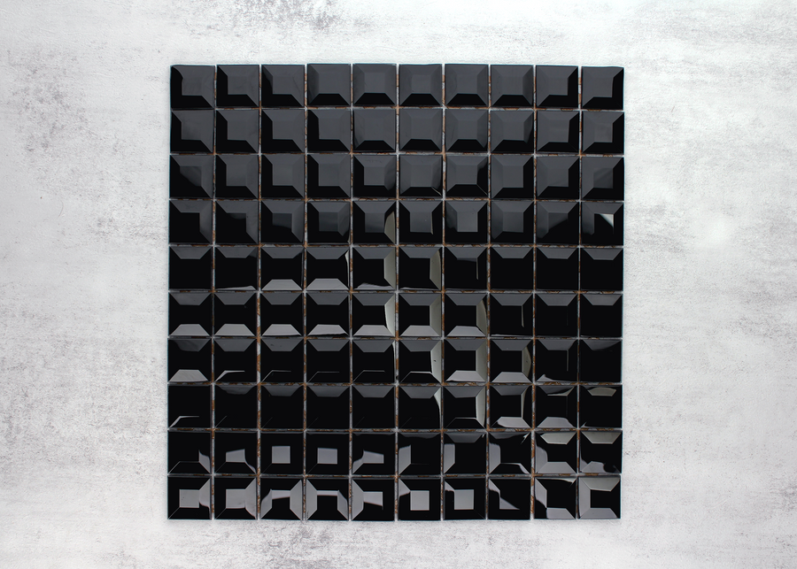 Black Square Mirror-MIRROR-Mosaic Mode