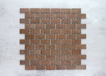 Walnut Stone Hedge Rectangle-STONE HEDGE-Mosaic Mode