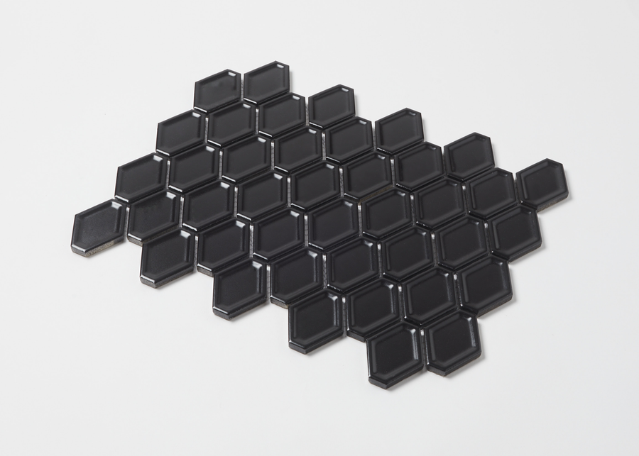Black Matt Internal Honeycombe-HONEYCOMBE-Mosaic Mode