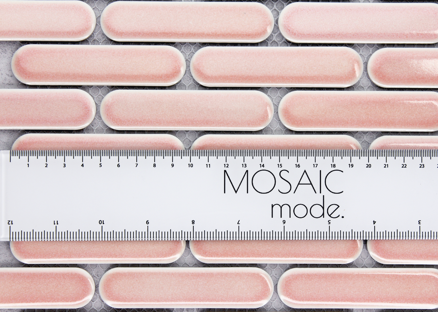 Antique Pink Gloss Round Finger-ROUND FINGER-Mosaic Mode